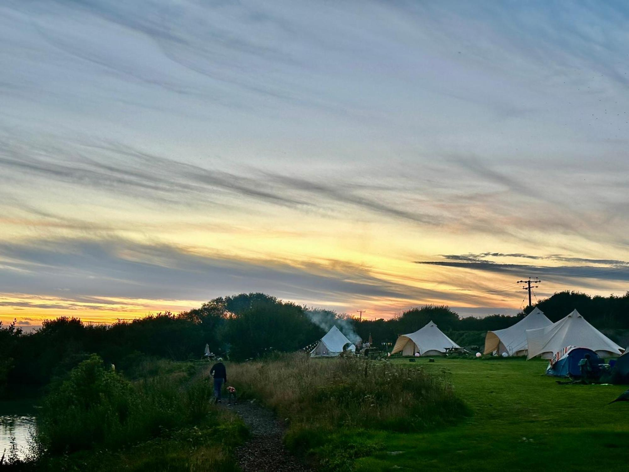Lakeside Glamping Firecrest 세인트컬럼메이져 외부 사진